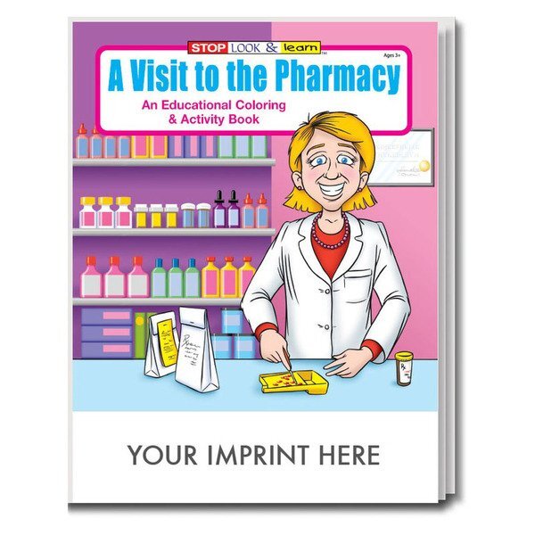 A Visit to the Pharmacy Coloring & Activity Book