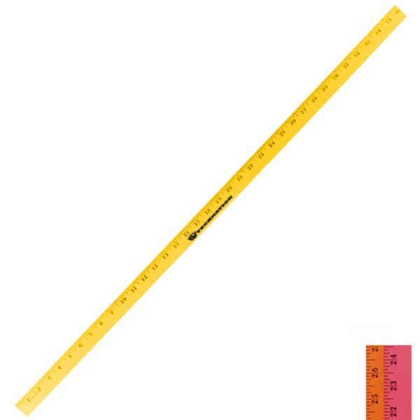 Fluorescent Finish Yardstick