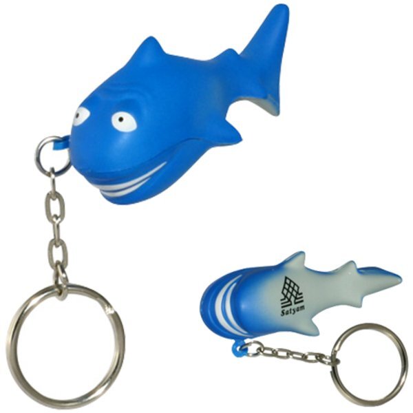 Shark Stress Reliever Key Chain