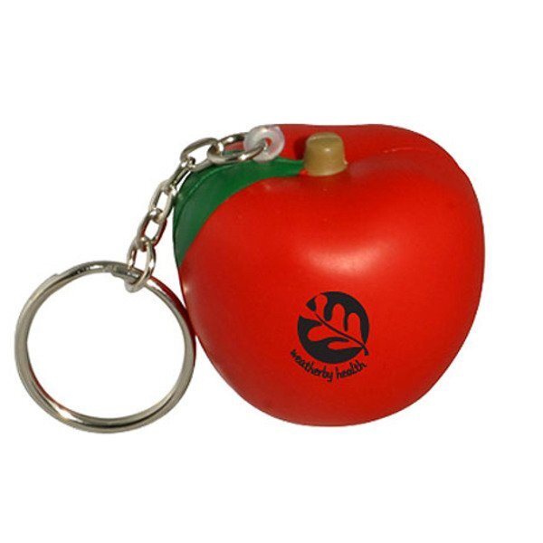 Apple Stress Reliever Key Chain