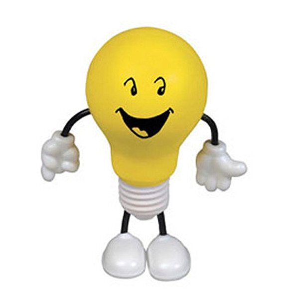 Light Bulb Figure Stress Reliever