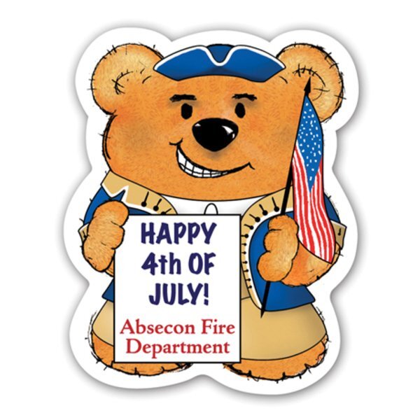 Patriotic Bear Magnet