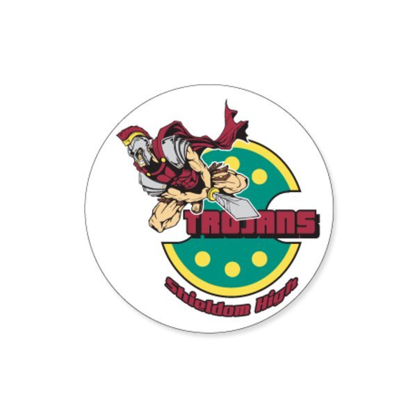 Round Custom Sticker, 2-1/4" to  2-3/4"
