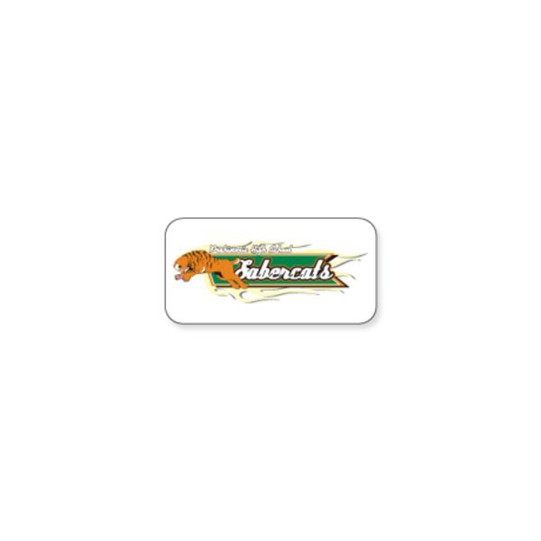 Rectangle Custom Sticker, Small to 3-5/8"