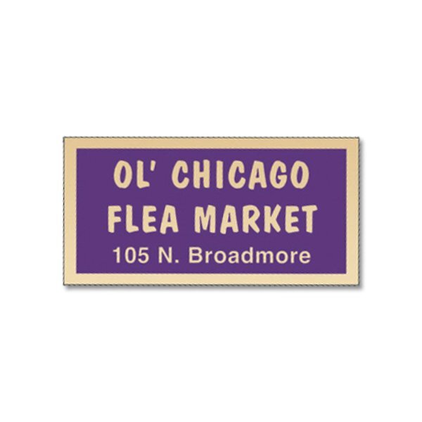 Butt Cut Roll Label