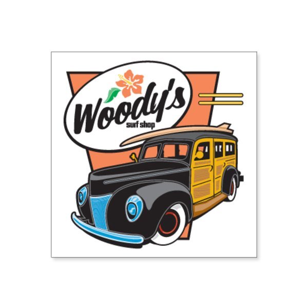 Window Decal with Permanent Adhesive