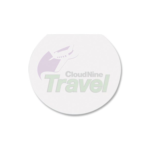 Post-it® Custom Printed Die-Cut Notes- Circle w/ Flat Edge