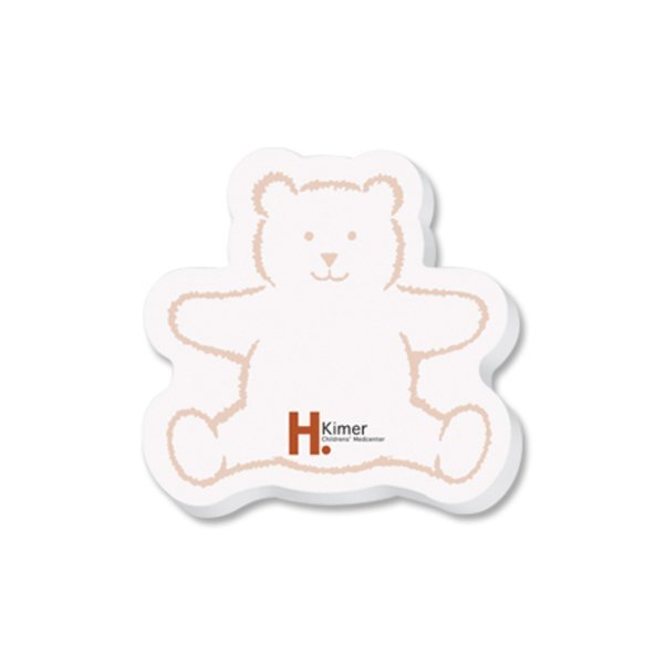Post-it® Custom Printed Die-Cut Notes - Bear Shape
