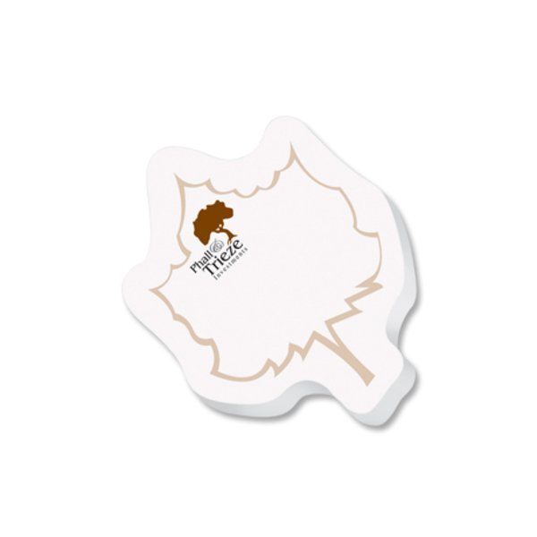 Post-it® Custom Printed Die-Cut Notes - Leaf Shape