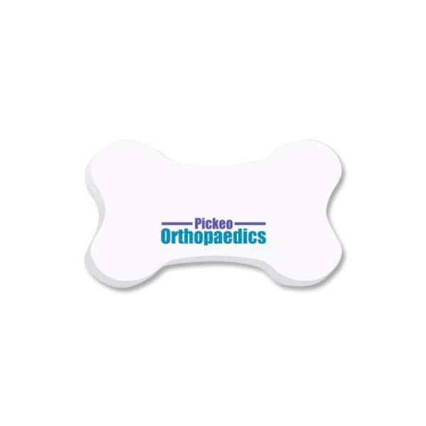 Post-it® Custom Printed Die-Cut Notes - Bone Shape