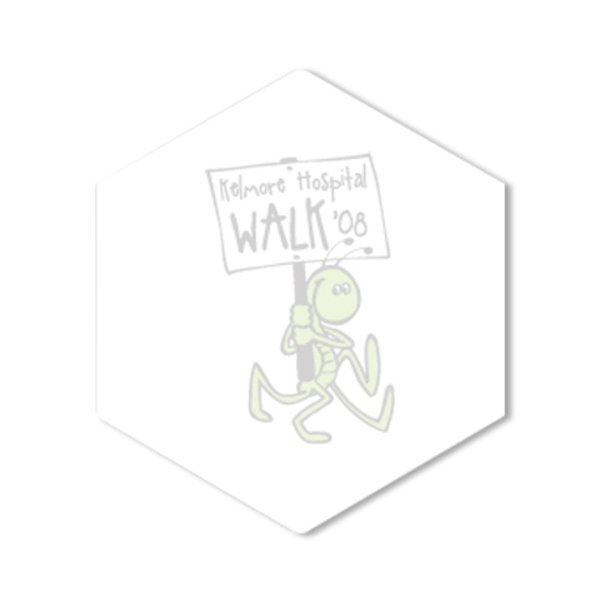 Post-it® XL Custom Printed Die-Cut Notes - Hexagon Shape
