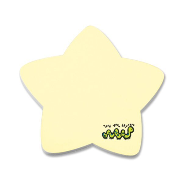 Post-it® XL Custom Printed Die-Cut Notes - Star Shape