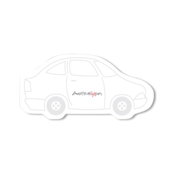 Post-it® XL Custom Printed Die-Cut Notes - Car Shape