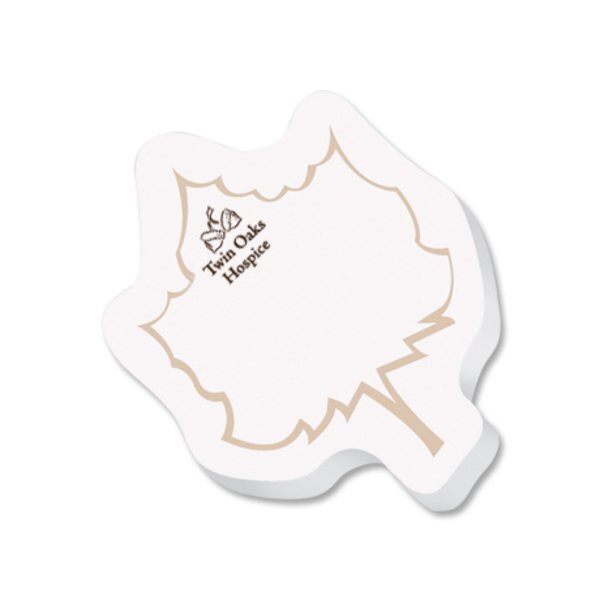 Post-it® XL Custom Printed Die-Cut Notes - Leaf Shape