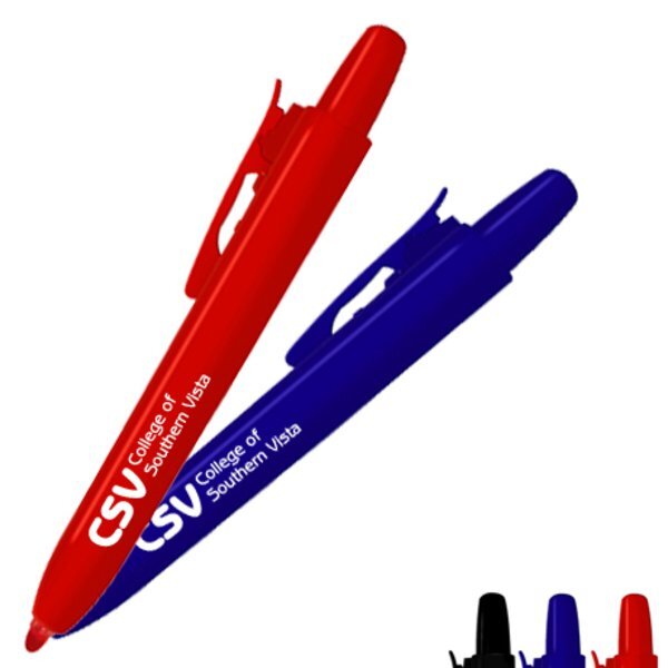 Retrax® Retractable Bullet Tip Permanent Marker