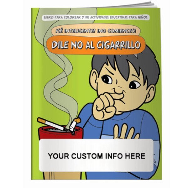 Say No To Smoking Coloring & Activity Book - Spanish Version