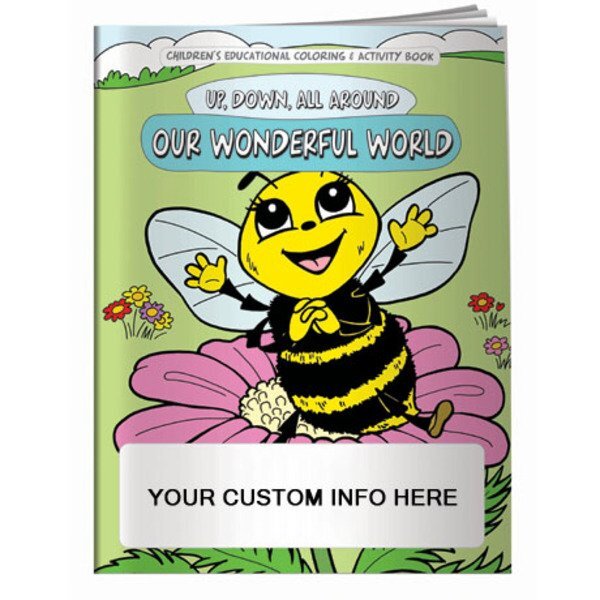 Up, Down All Around Our Wonderful World Coloring & Activity Book