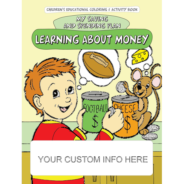 Learning About Money Coloring & Activity Book