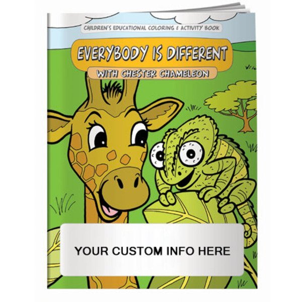 Everybody is Different Coloring & Activity Book