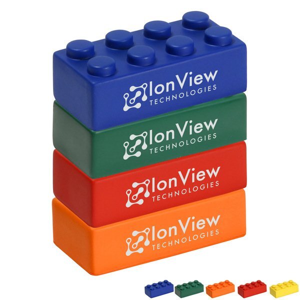 Building Blocks Stress Reliever - Set of 4