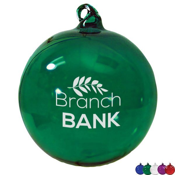 Hand Blown Glass Ornament