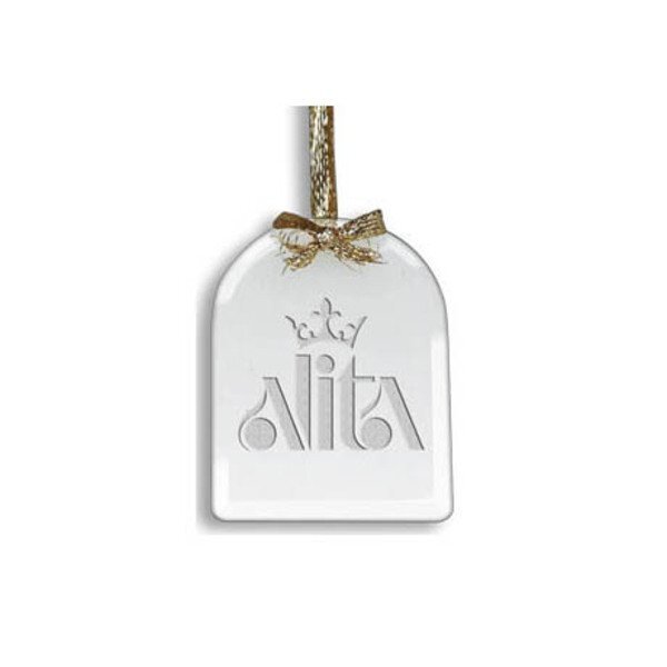 Arch Glass Ornament - Deep Etched
