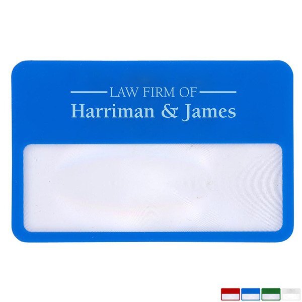 Credit Card Size Magnifier