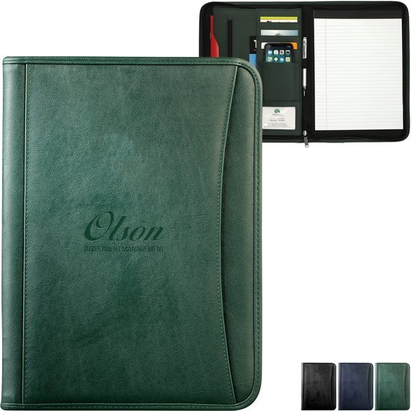 DuraHyde Zippered Padfolio