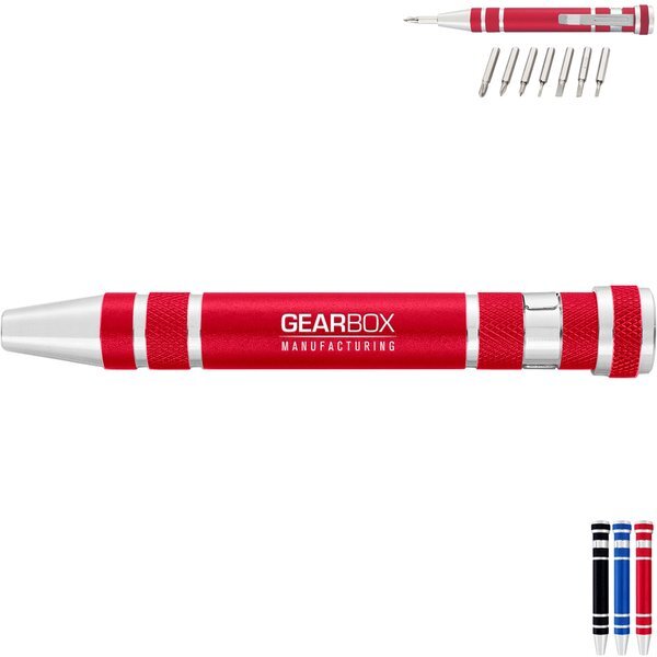 Aluminum 8-in-1 Multi-Screwdriver