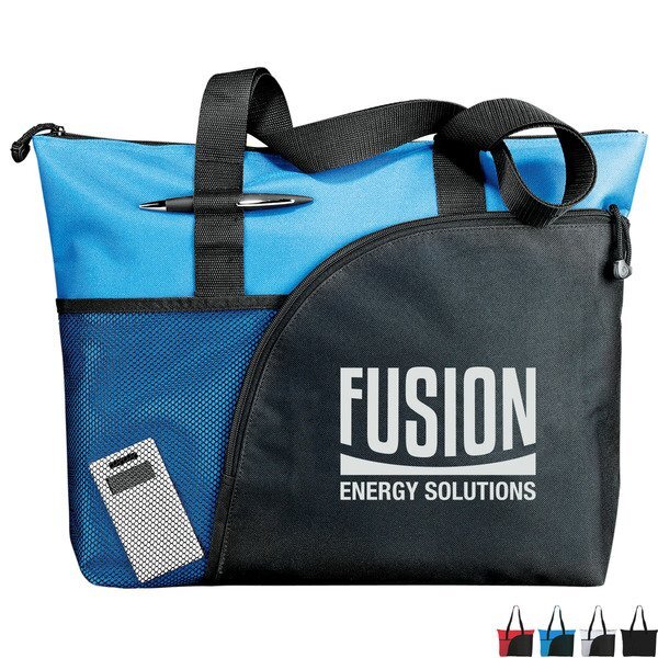 Excel Sport Polycanvas Zippered Business Tote