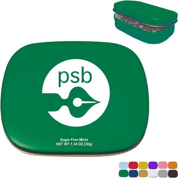 Sugar Free Mints in a Hinged Tin, 1.34oz.