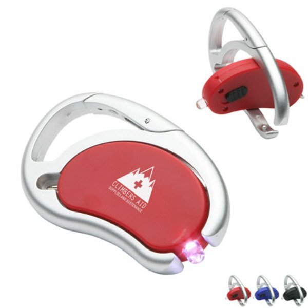 Carabiner Swivel Light & Pen