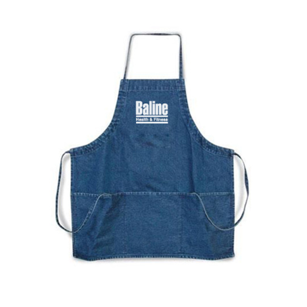 Denim Three-Pocket Apron