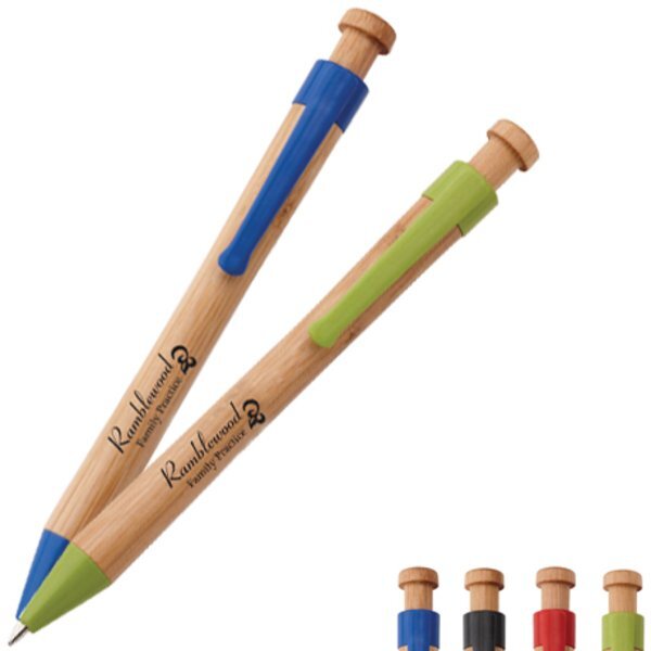 Panda Bamboo Ballpoint Pen