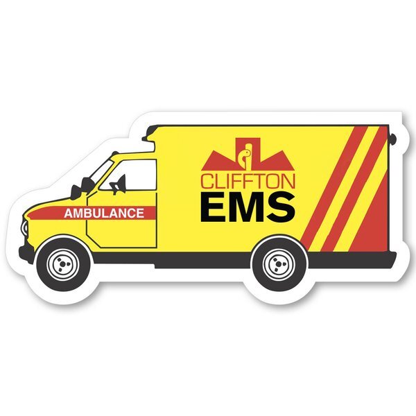Ambulance Shape Magnet