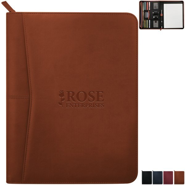 Pedova Zippered Padfolio