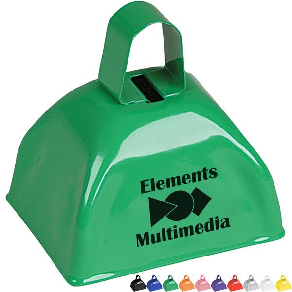 Classic Metal Cowbell, 3"