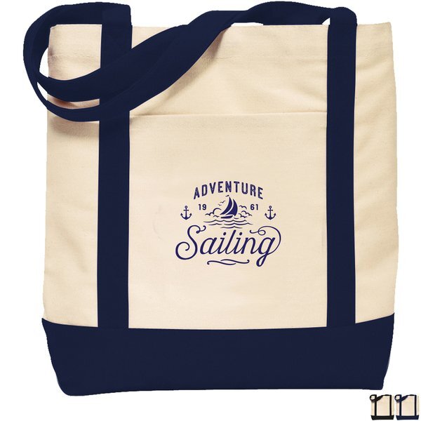 Ensign's Cotton Canvas Boat Tote