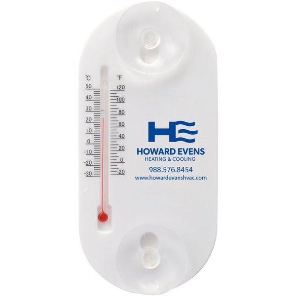 Acrylic Oval Temperature Gauge