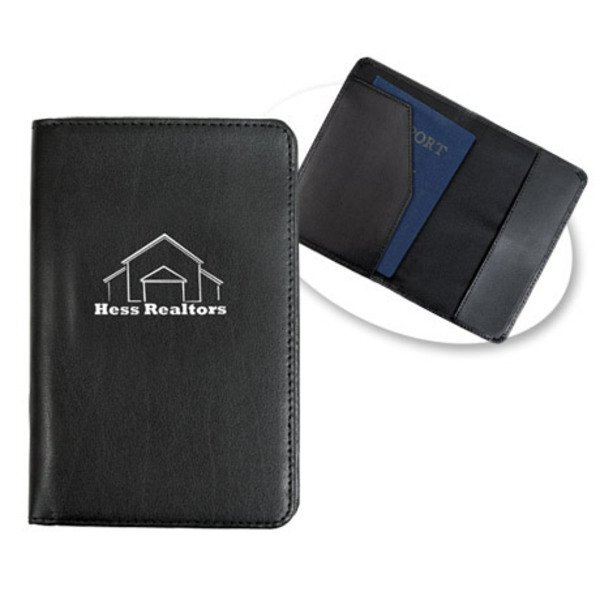 Bonded Leather Passport Holder