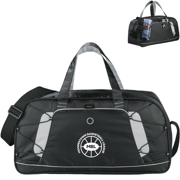 ShockWave 210D Nylon Sport Duffel, 19"