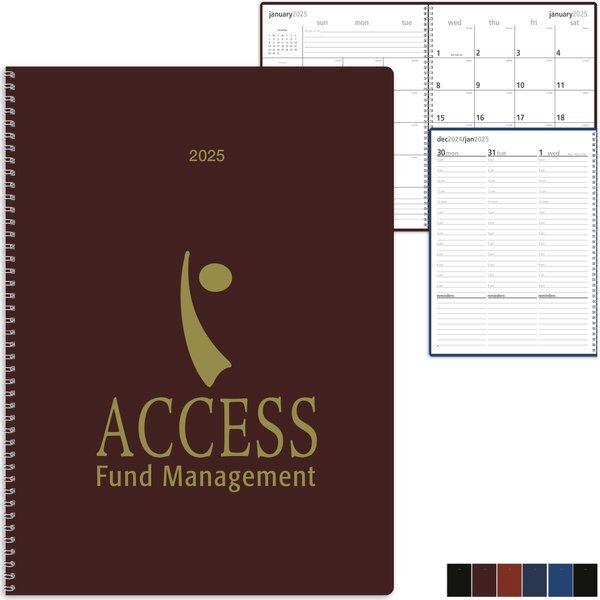 Monthly & Weekly Desk Planner