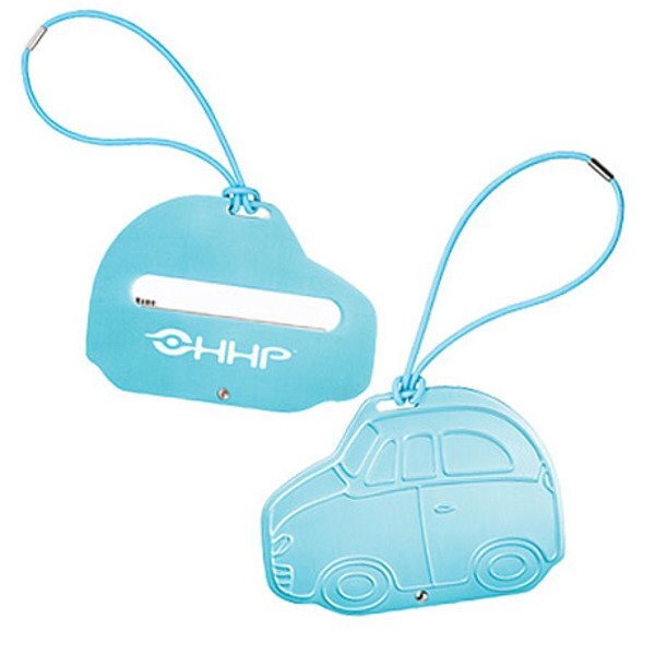 Car Shaped Aluminum Luggage Tag
