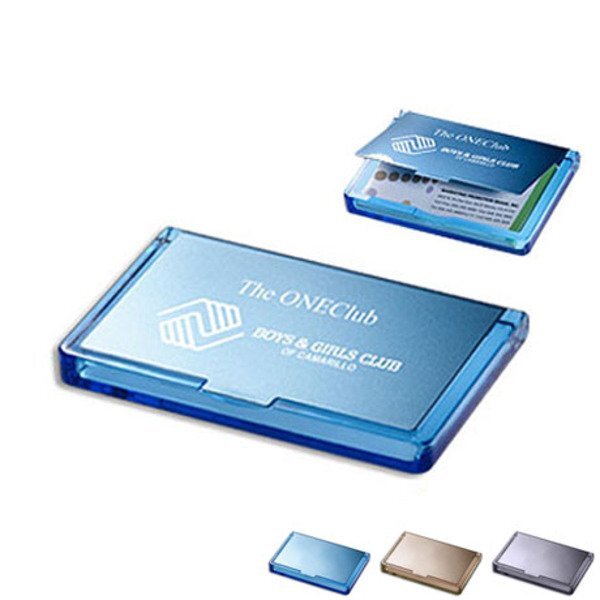 Acrylic & Stainless Steel Business Card Case