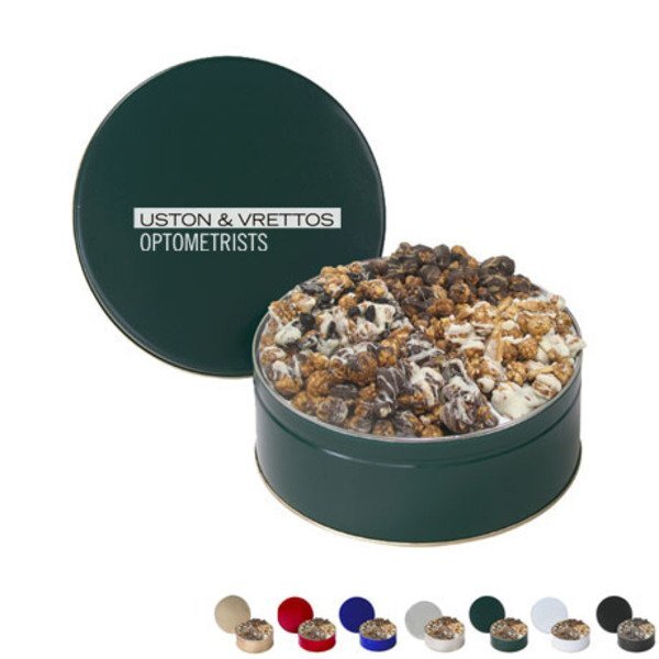 Four Way Gourmet Creations Popcorn Tin