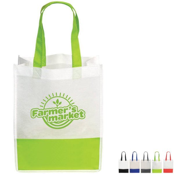 Mini Non-Woven Stripe Gift Tote