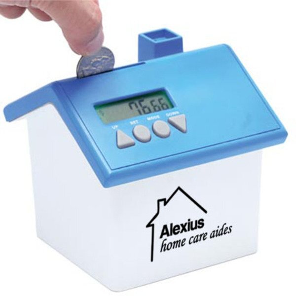 Talking House-Shaped Coin Bank