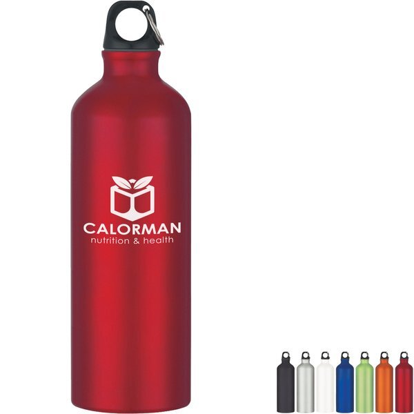 Aluminum Metallic Bike Bottle, 25oz.
