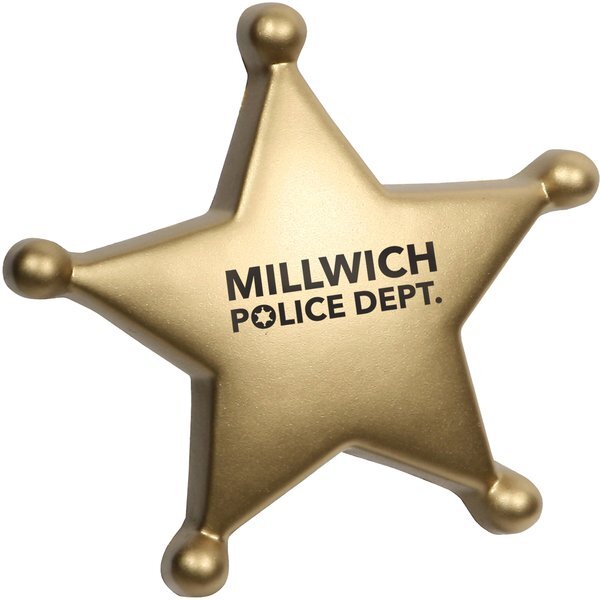Sheriff's Badge Stress Reliever