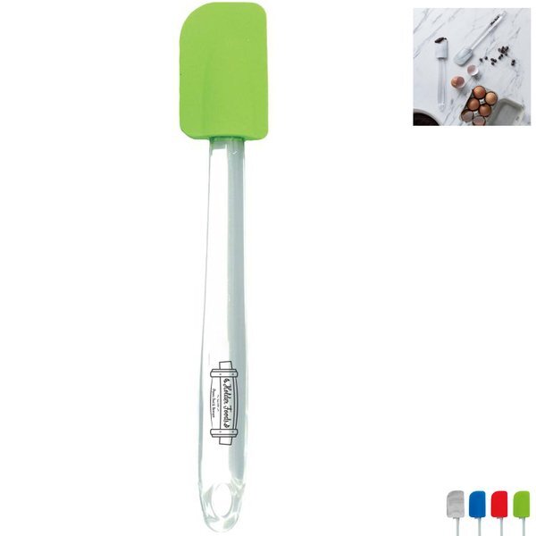 Clear Handle Silicone Spatula